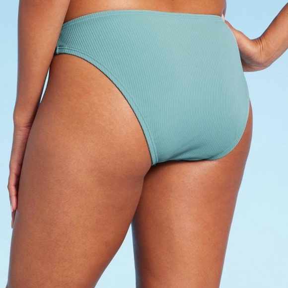 🌴SALE RIBBED CHEEKY BIKINI BOTTOMS - Picture 4 of 9